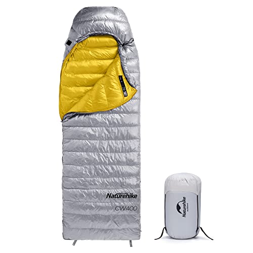Naturehike Sac de Couchage pour Adulte, Adolescent, pour 3-4 Saisons, Léger, Imperméable, Ultra-Chaud Sac de Couchage Momie pour l'intérieur, Le Camping, la...