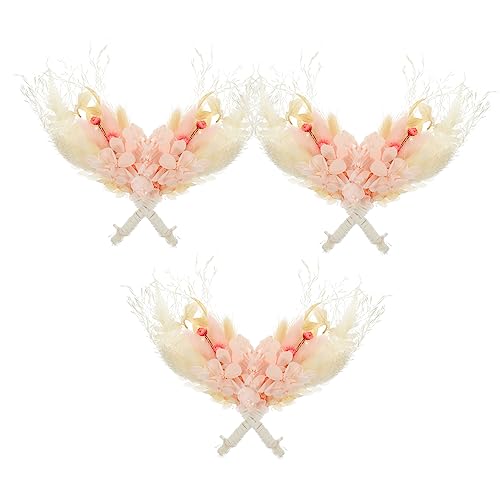 6 Ramos Mini Flores Secas Naturales para Decoración miniatura 1