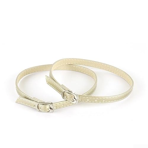 Sistema di fibbia staccabile per scarpe con cinturino regolabile alla caviglia per una vestibilità senza sforzo (oro)