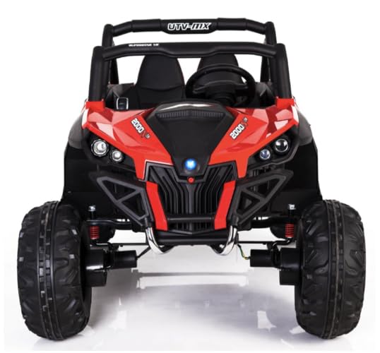 FINOOS Coche eléctrico para niños 2 plazas UTV-MX Buggy 12V 2 Lugares, con Control Remoto de 2.4Ghz, Batería…