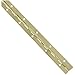 National Hardware N265-355 V570 Continuous Hinge in Brass