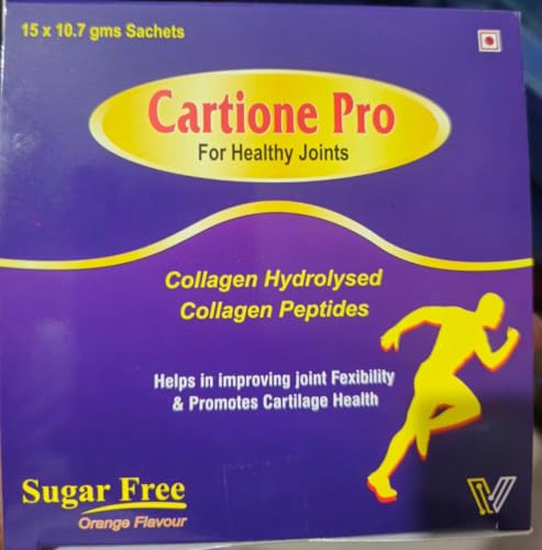 Image of Collagen Hydrolysed Collagen | Helps in improving Joint Flexibility & Promotes Cartilage Health | 10.7g x 15 Sachets- 2 Box