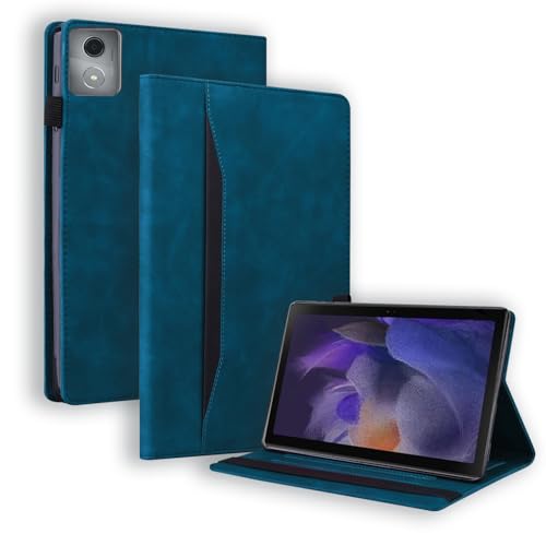 TEDTIKJT Tablet Cover para Lenovo Tab Plus/Lenovo Tab K11 Plus 11.45 Pulgadas 2024 Funda PU Cuero Folio Carcasa con Soporte Protección Tablet Cover para Lenovo Tab Plus/Tab K11 Plus Cover,Azul