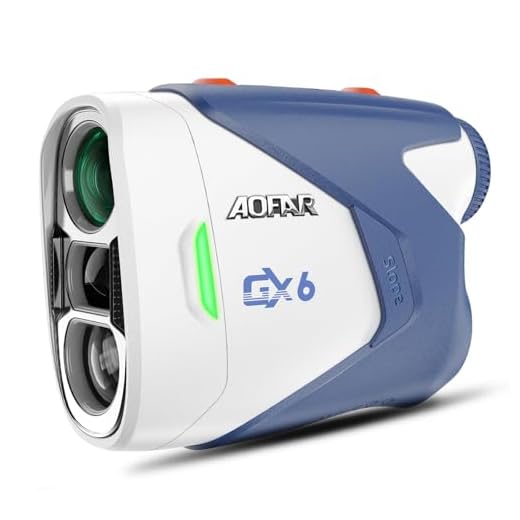 Los mejores telémetros de golf que ofrecen máxima precisión a la bandera 35 AOFAR GX6 Golf Telémetro de Golf