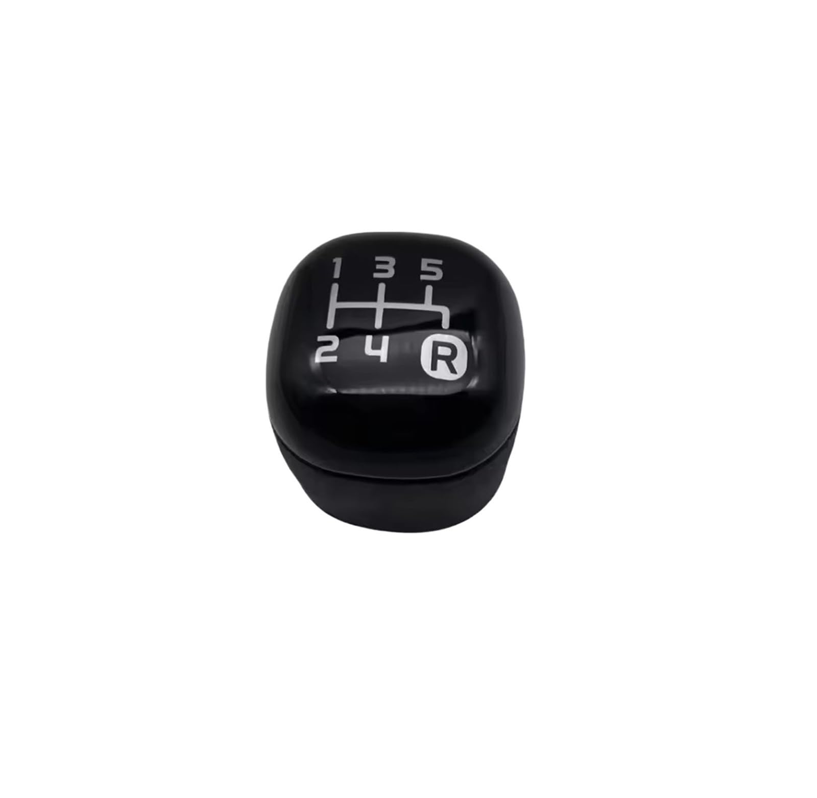 Linqianbhd 1Pcs Car Gear Shift Knob For Fiat For Panda 2012 5 Speed Gear Shift Knob Lever Change Gearbox Shifter Plastic Manual Transmission Handle(1Pcs)