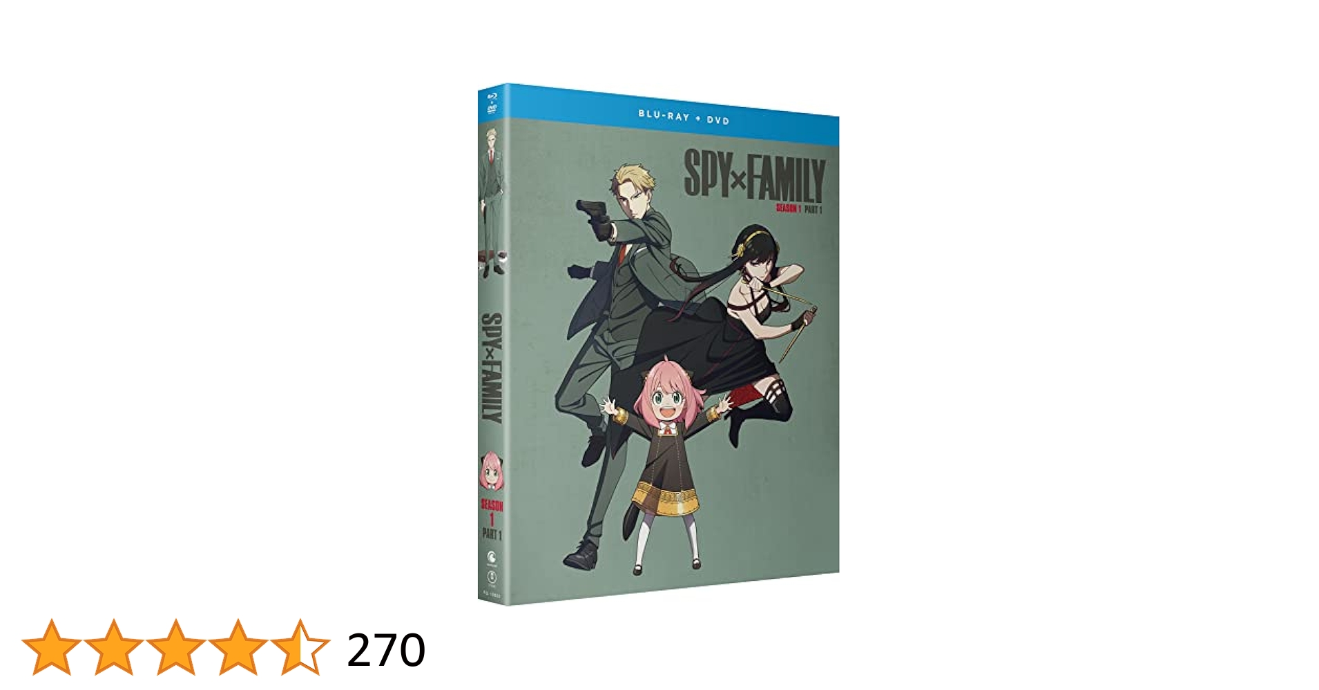 Amazon.co.jp: SPY x FAMILY: Season 1 Part 1 [Blu-ray + DVD