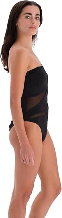 EROS Kaplı Çıkarılabilir askılı 24SW85020EST Kadın Mayo, Siyah, 46