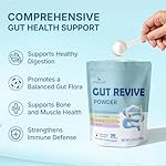Leaky Gut Powder with L-Glutamine, Prebiotic, Licorice, Slippery Elm Bark for Gut Health & Digestive Health, Super Gut Powder Unflavoured - (30 Servings, 6.30 Oz) - Image 3