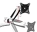 SIIG Single Monitor Desk Mount, White, Height Adjustable Gas Spring Assisted Full-Motion Easy Use, Holds 15