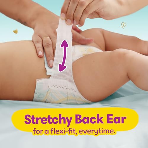 Pampers Active Baby Diapers, New Born, Extra Small, (NB, XS) size, 24 Count, Taped style diaper