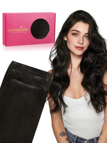 WENNALIFE Genius Weft Tape in Hair Extensions Human Hair 20