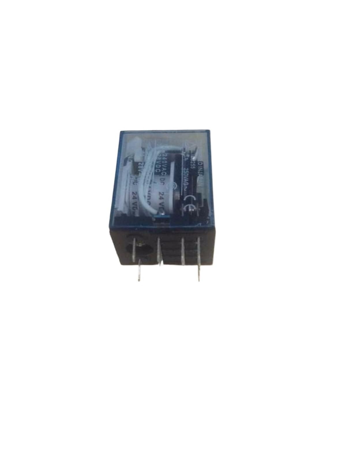 Relés 10 minirelés MY4NJ de 14 Pines y 5 A con LED, relé intermedio 12 V CC, 24, 110 CA 220(24VDC)