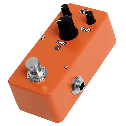 GALPADA Guitar Effect Pedal Analog Delay for Electric Guitar All Durable Design Audio Processor Ergonomic and Easy to Use for Music Enjoyment
