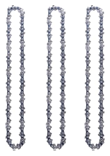 Absue 8 Inch Chainsaw Guide Bar and Saw Chain Set 45 Drive Link Electric 1/4''P for Brushless Wood Cutter Spare h.z