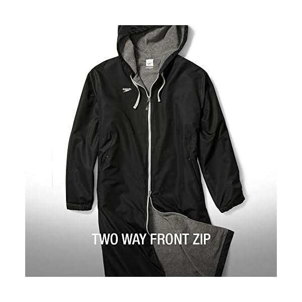 Speedo Unisex Color Block Parka Jacket Badeanzug – Bild 7