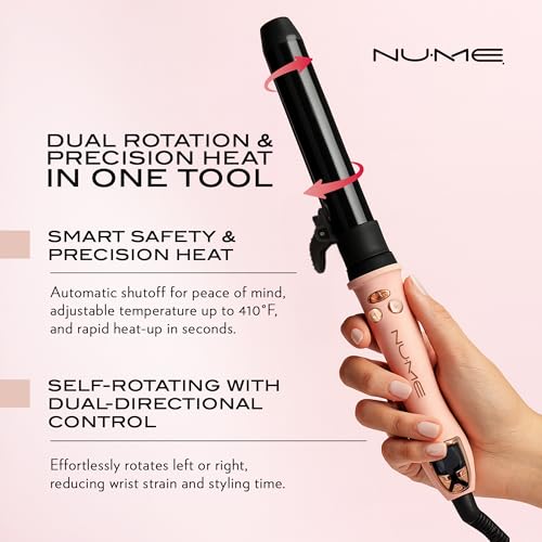 NuMe Automatic Rotating Curling Iron 1-inch, view 4