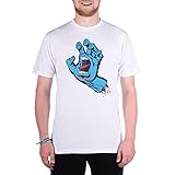 Santa Cruz Screaming Hand white T-Shirt Größe XL