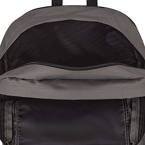 Image of JanSport Main Campus Backpack - Travel or Work backpack w 15-Inch Laptop Sleeve and Dual Water Bottle Pockets, Graphite Grey