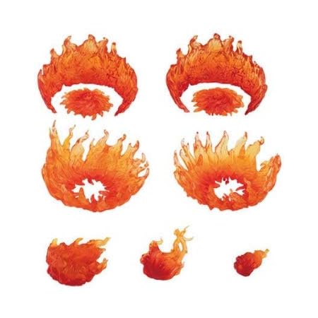 Amazon Effect Impact Flame エフェクト インパクト フレーム 炎 ファイヤー サンダー 魂 オーラ Black Ver フィギュア ドール 通販