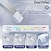 DeerValley Smart Toilet, One Piece Bidet Toilet for Bathrooms, Smart Bidet Toilet with Instant Warm Water, Auto Close/Open, Heated Bidet Seat, Foot Sensor Operation, Night Light, Deodorization