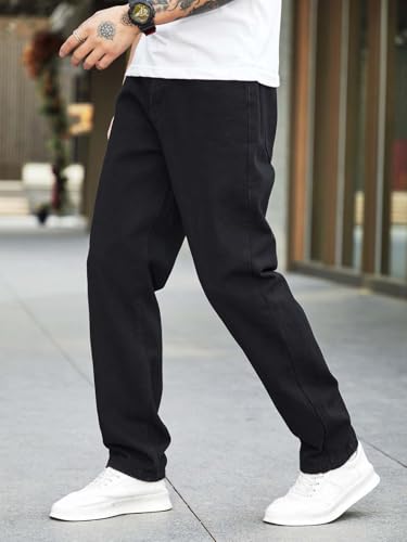 Image of KOTTY Men's Straight Fit Jeans - Premium Stretch Denim for Comfort, Style, and Casual Versatile Wear