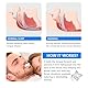 TOEECY 2 Stück Anti Schnarch Gerät Silikon Zunge Schnarch Stopper Antischnarchen Zungenhalter Schnarchstopper Mouthpiece Effective Snoring Stopper Bite Splints für Hilfe Gegen Schnarchen Relief Snore