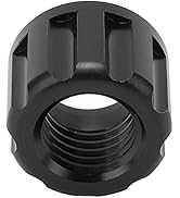 Alomejor Bike Thru Axle Nut M12 X 1.5mm Bicycle Hubs Tube Shaft for Fixed Gear of Mountain Bike a...