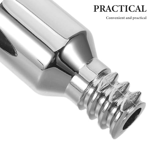 Punta de rosca resistente de zinc para postes de limpieza 2uds 4