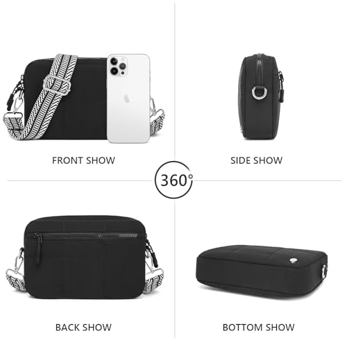 Image of JEEHAN Quilted Crossbody Bags for women Designer Shoulder Handbags Small Purse