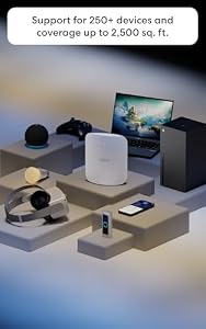 Amazon eero Max 7 mesh wifi router (newest model) - Supports internet plans up to 10 Gbps, Coverage up to 2,500 sq. ft., Connect 250+ devices, 1-pack — photo 6 of 6