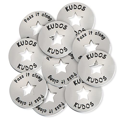 Kudos Tokens And Cards Combo (Set Of 10 Each) #TOP4