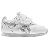  Reebok Royal CLJOG 2 KC Zapatillas de Trail Running, Unisex niño, Blanco (White/Silver Sparkle 000), 25 EU