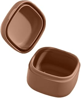 Ddujbtp Bolsa de almacenamiento para chupetes de bebé en silicona multiusos para bebé, contenedor para chupetes para bebés