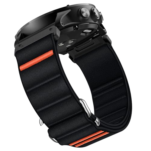 Suitisbest Quickfit Armband 22mm passend für Garmin Fenix 8 47mm/7/6/5/7 Pro/6 Pro/5 Plus Forerunner 935/945/955/965/970/745 Garmin Instinct 3 45mm Instinct 2 Solar