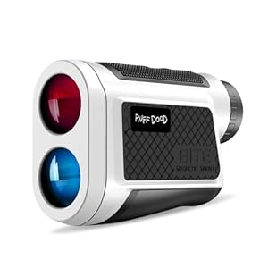 Golf Rangefinder with Magnetic – 1000 Yards Laser Range Finder with Slope Compensation & USB-C Rechargeable Battery for Golf