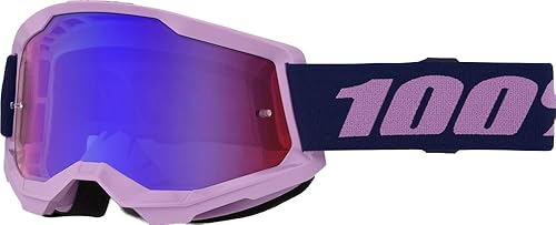 Miniatura 34 de 100% STRATA 2 Goggles – Gafas deportivas para motocross y ciclismo de montaña – Gafas para ciclistas – Gafas de motocross para hombre