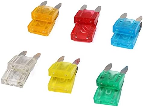 7/30/35/60Pcs Standard Car Fuse Zinc Alloy Small-Sized Blade Fuse for Auto Truck Motorcycle Accessories(35pcs)