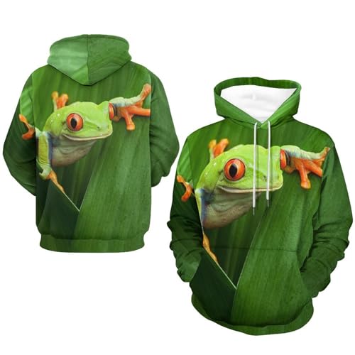 Sweatshirt grenouille UMENG pull chaud manches longues