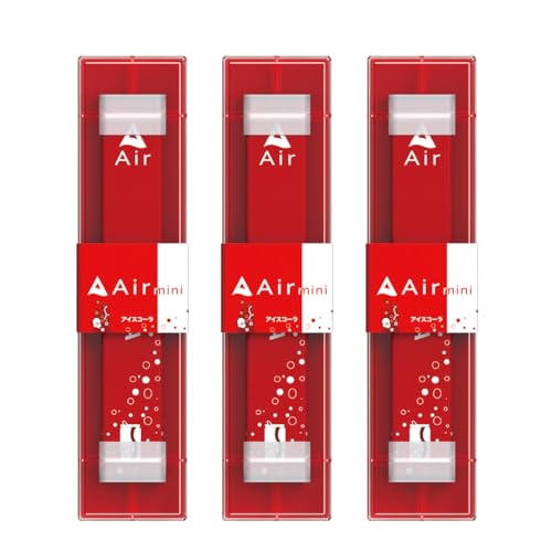 【公式】Air mini エアミニ 3本セット 持ち運びシーシャ 電子タバコ VAPE べイプ 使い捨て airmini エアーミニ ポケットシーシャ (3本, アイスコーラ)