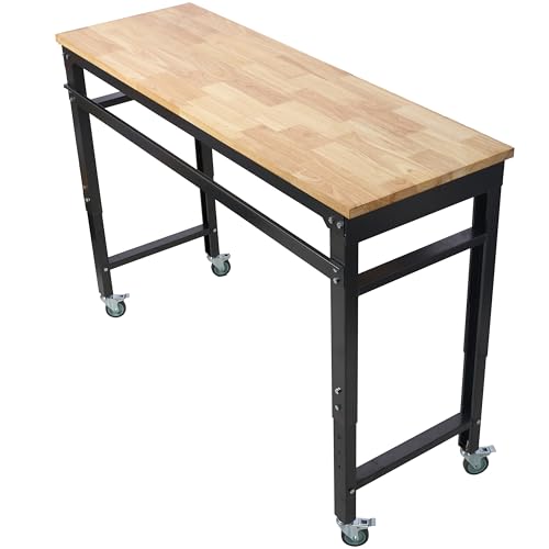 Yozma 60 Inches Wide Rolling Workbench for Garage...