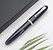 JINHAO 9019 Fountain Pen Dadao Series with High-capacity Ink Converter (Dark Blue, Fine Nib 0.5mm)