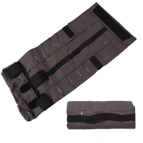 Cowboystudio Grey Canvas Travel Case Roll Armor Bag For Gopro Hero (For Hd Hero 1,2 3,3+) Protective Case G41172 #TOP1