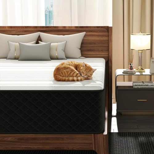 Matoresu Hybrid Firm Kingsize Mattress (150x200cm) Extra Firm Support for Back Pain Side Sleepers & Elderly 25cm 7-Zone Pocket Sprung for Pressure Relief Motion Isolation & OEKO-TEX Certified