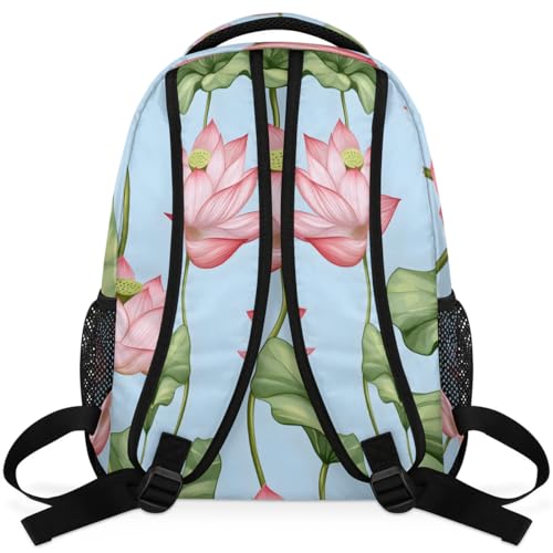 Sac à dos fleurs roses pour ordinateur portable mixte polyvalent - 6