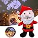 Dan&Dre Lampada da proiezione a Forma di Babbo Natale a Forma di Babbo Natale Lampada per proiettore a Cielo Stellato in Peluche Regalo per Capodanno e Natale