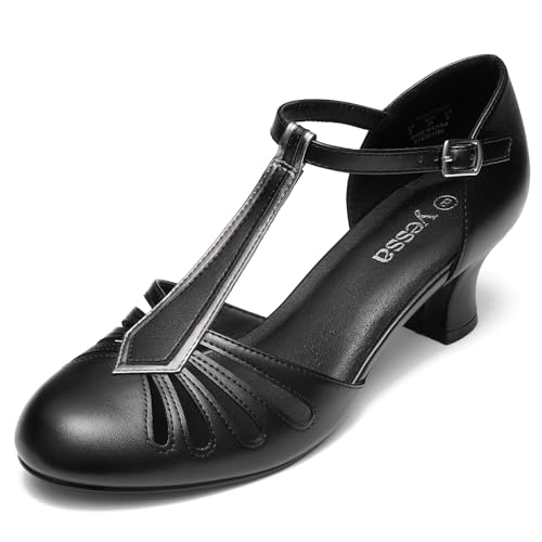 YESSA T-Strap Character Shoes for Women 2