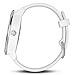 Garmin 010-01769-21 Vivoactive 3, GPS Smartwatch with Contactless Payments and Built-in Sports Apps, White/Silver