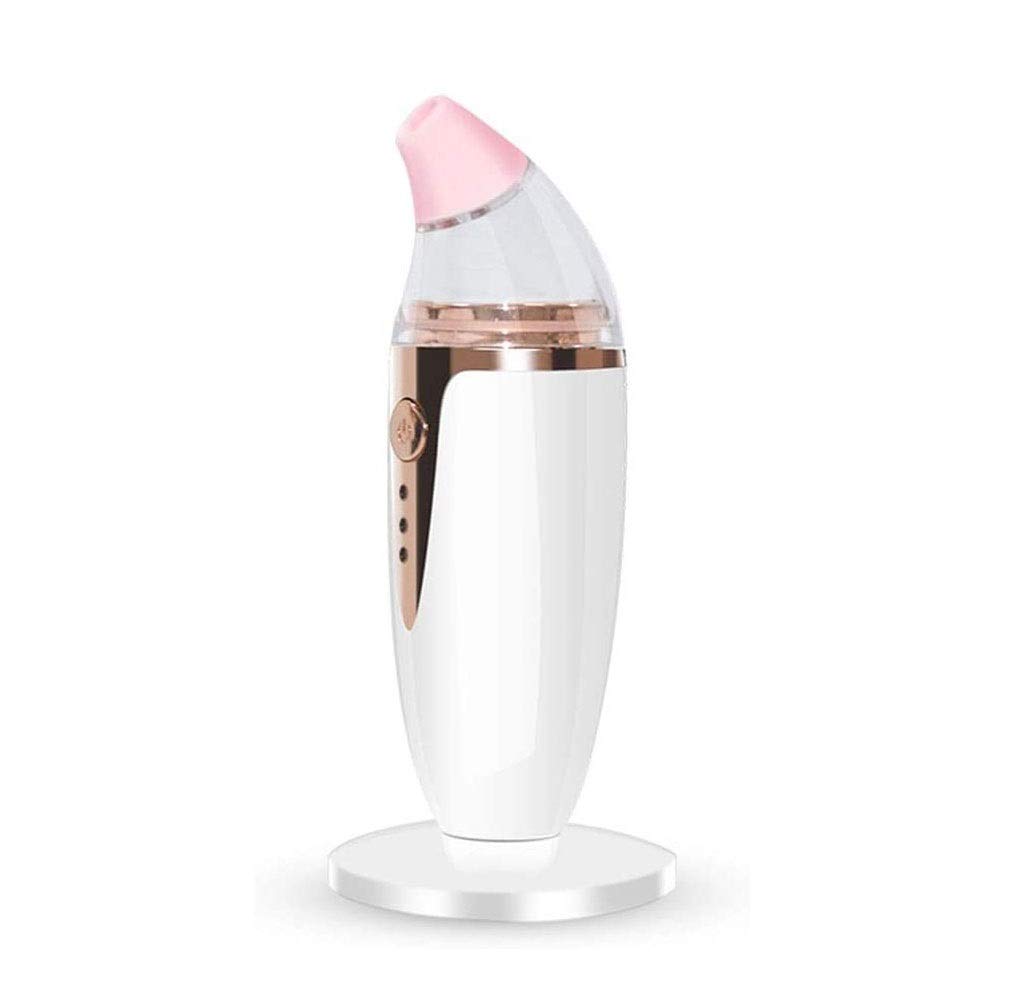 Blackhead Vacuum Removedor de vacío Vacuum Blackhead Removal Blackhead Blackhead Acne Extractor Herramienta de succión Limpiador de poros con 4 Cabezales de succión para la Piel Facial.