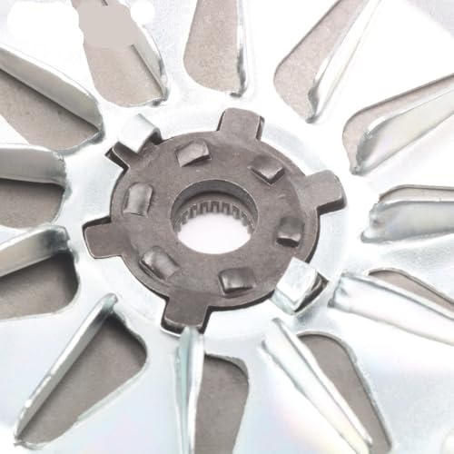 Rueda de ventilador de polea variadora para reparar transmisiones 50cc 4