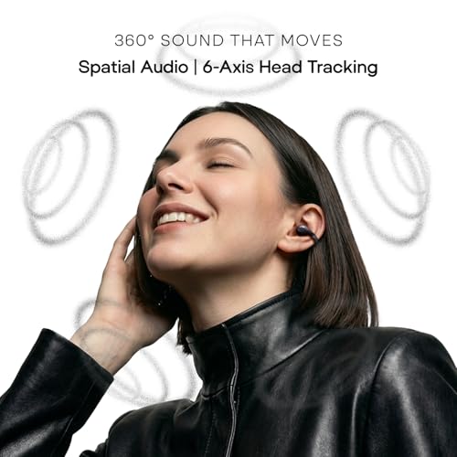 Image of Noise Air Clips Pro Wireless Open-Ear Earbuds (2026), C-Bridge Clip Design, 360 Spatial Audio, AirWave Tech, AI Sound, 50H Playtime, Quad Mic ENC, BT v6.0 (Orbit Silver)